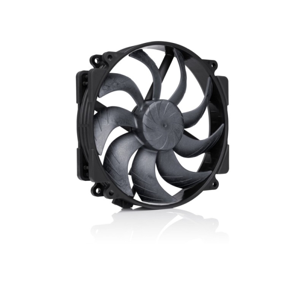 NF-A14x25r G2 PWM chromax.black - Next-gen round 140mm fan (black)