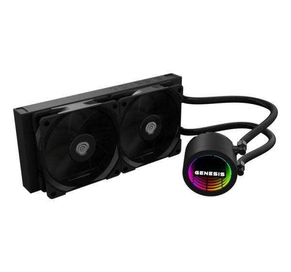 GENESIS Hydria 240 Processor All-in-one liquid cooler Black