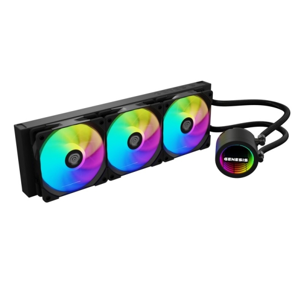 GENESIS Hydria 360 ARGB Processor All-in-one liquid cooler Black