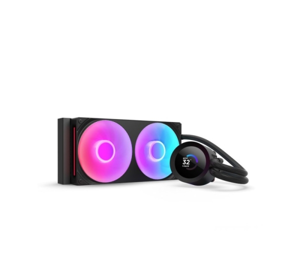 NZXT Kraken Plus RGB 240 Processor All-in-one liquid cooler 12 cm Black