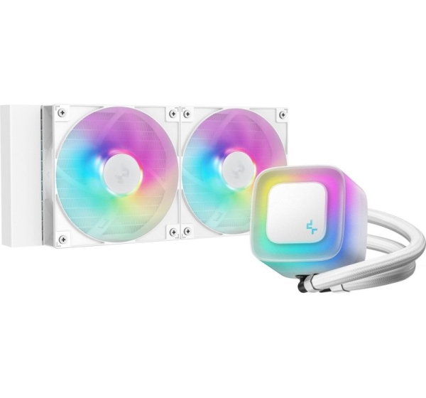 DeepCool LE240 WH V2 Processor All-in-one liquid cooler 12 cm White 1 pc(s)