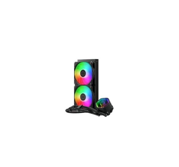 Cooler Master MasterLiquid 240 Core II Processor Liquid cooling kit 4.72" (12 cm) Black