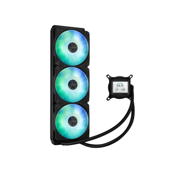 ASUS Prime LC 360 ARGB LCD Processor All-in-one liquid cooler 12 cm Black