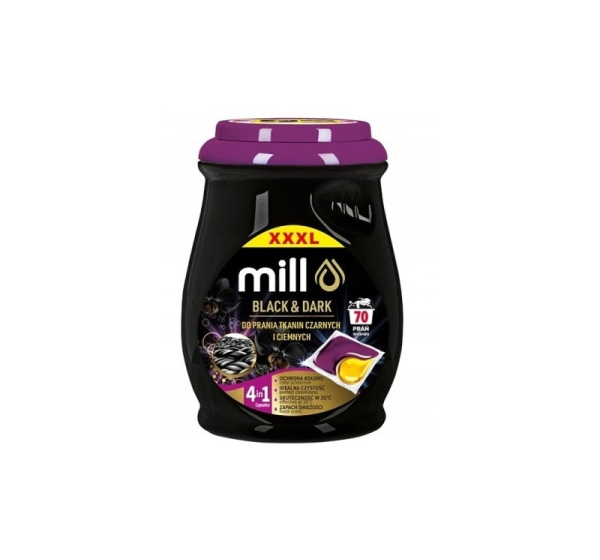 MILL PROFESSIONAL 2-chamber capsules for black and dark laundry 70 pcs.