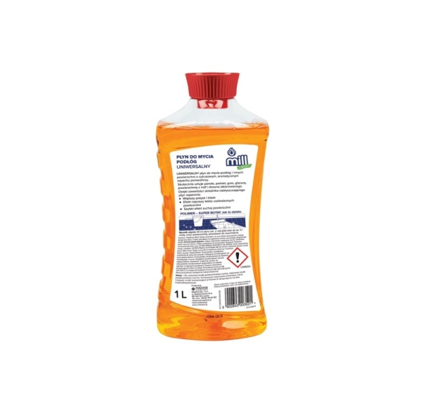 Mill Clean orange scented floor cleaner 1 L