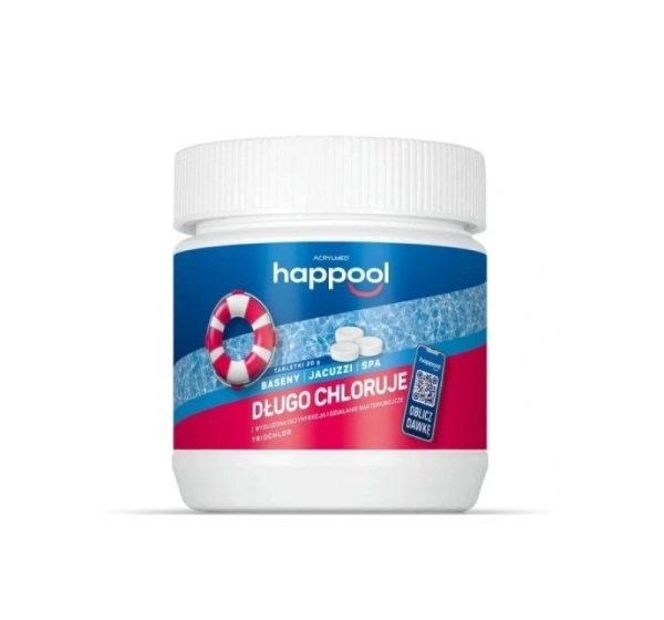 Acrylmed TRIOCHLOR Slow-release chlorine tablets, 20 g / 0,4 kg