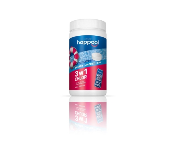 Acrylmed TRIOCHLOR Slow-release chlorine tablets 200 g tablet 1 kg