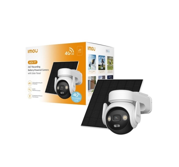 IP Camera Set IMOU AOV PT 5MP 2.4GHz WiFi+4G+solar