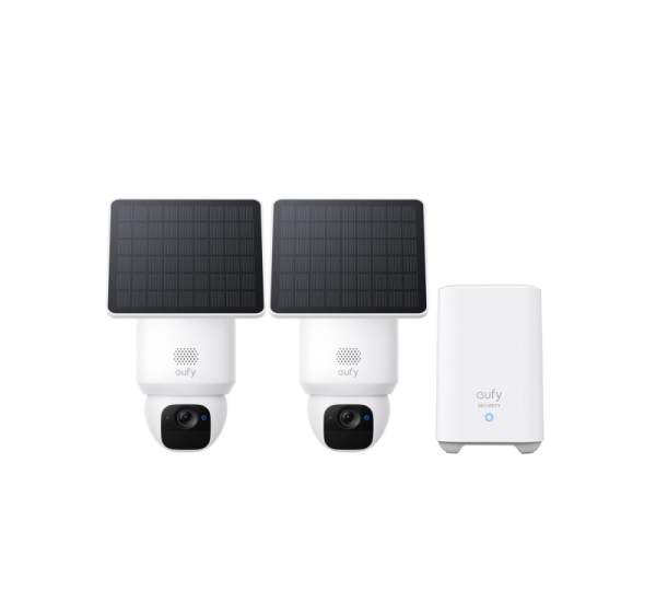 Eufy SoloCam E30 (2-Pack) + Homebase 2 Dome IP security camera Outdoor 2048 x 1080 pixels Wall