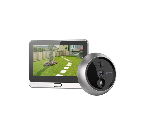 EZVIZ DP2 2K video intercom system 3 MP 10.9 cm (4.3") Silver