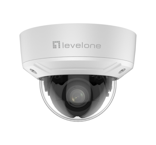 LevelOne GEMINI Zoom IP Camera, 6-MP, Zoom, H.265,INDOOR/OUTDOOR