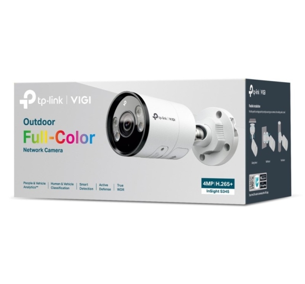 TP-Link INSIGHT S345 Bullet IP security camera Outdoor 2688 x 1520 pixels Wall