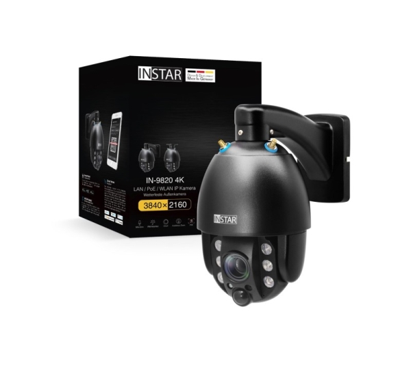 INSTAR IN-9820 4K Schwarz