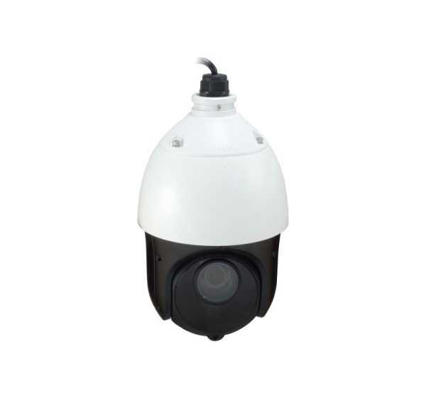 LevelOne GEMINI PTZ IP Network Camera, 2-Megapixel, 20X Optical Zoom, Indoor/Outdoor, IR LEDs, two-way audio, 802.3at PoE