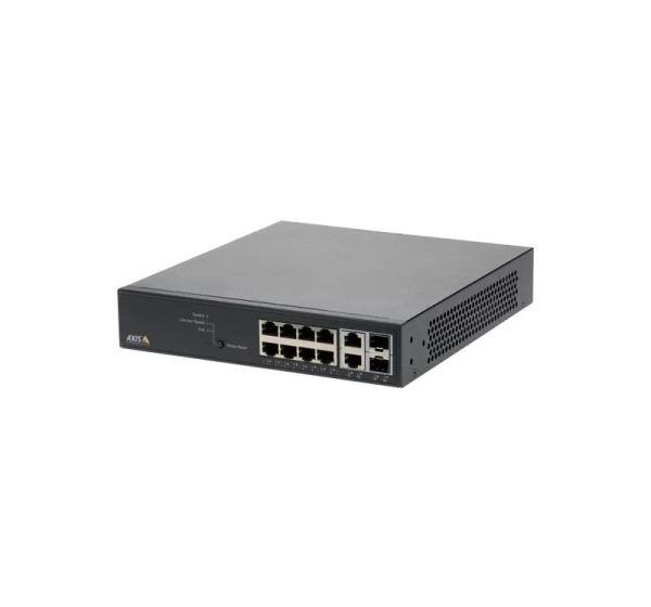 Axis 01191-002 network switch Managed Gigabit Ethernet (10/100/1000) Power over Ethernet (PoE) Black