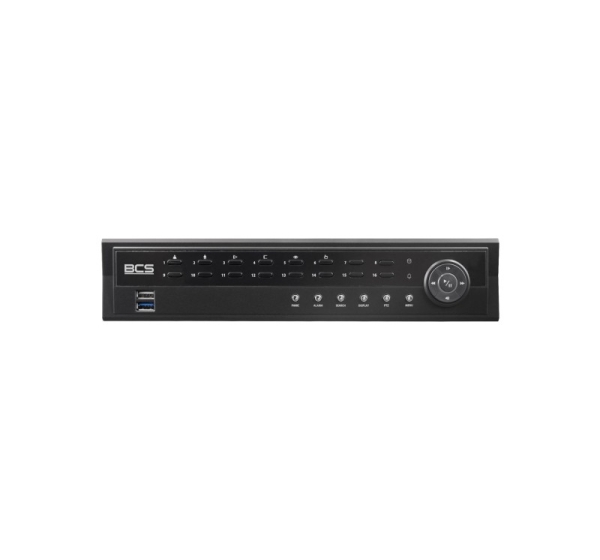 Rejestrator IP 16-kanałowy BCS-U-NVR1602-A-4K-8P(6TB)
