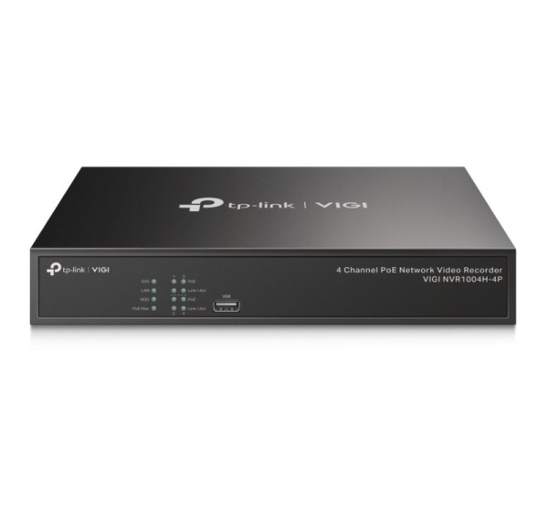 TP-Link VIGI 4 Channel PoE+ Network Video Recorder