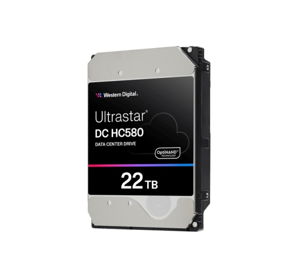 Western Digital Ultrastar DC HC580 internal hard drive 22 TB 7200 RPM 512 MB 3.5" Serial ATA
