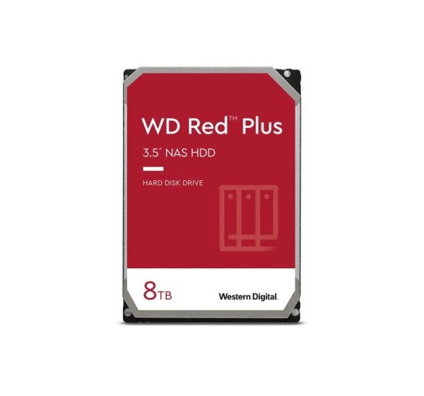 Western Digital Red Plus 3.5" 8 TB Serial ATA III