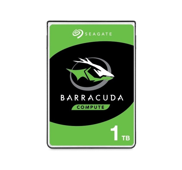 Seagate BarraCuda internal hard drive 1 TB 5400 RPM 128 MB 2.5" Serial ATA III (ST1000LM048)