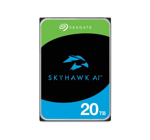 Seagate SkyHawk AI internal hard drive 20 TB 7200 RPM 512 MB 3.5" Serial ATA III
