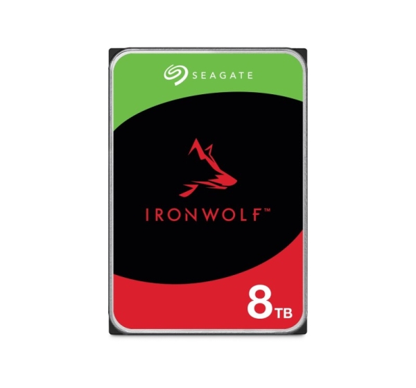 Seagate IronWolf internal hard drive 8 TB 256 MB 3.5" Serial ATA III (ST8000VN004)