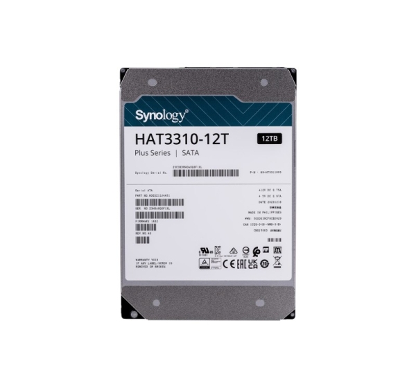 Synology HAT3310-12T internal hard drive 3.5" 12 TB Serial ATA