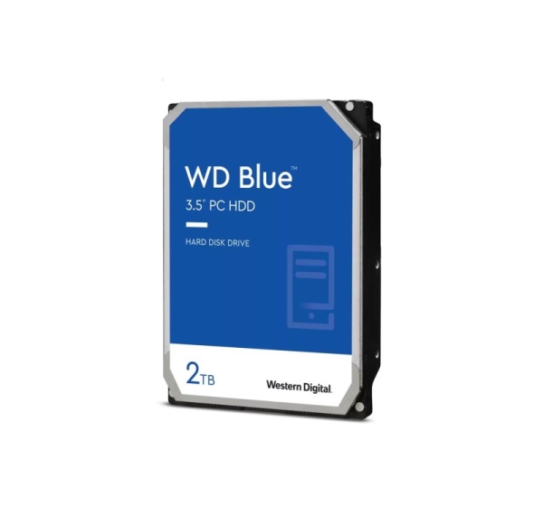 Western Digital Blue internal hard drive 2 TB 7200 RPM 256 MB 3.5" Serial ATA