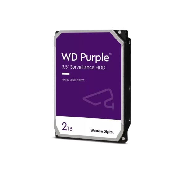 Western Digital Purple internal hard drive 2 TB 3.5" Serial ATA