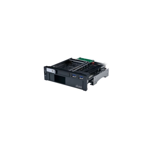 Akasa AK-IEN-01 drive bay panel 2.5/3.5" Black