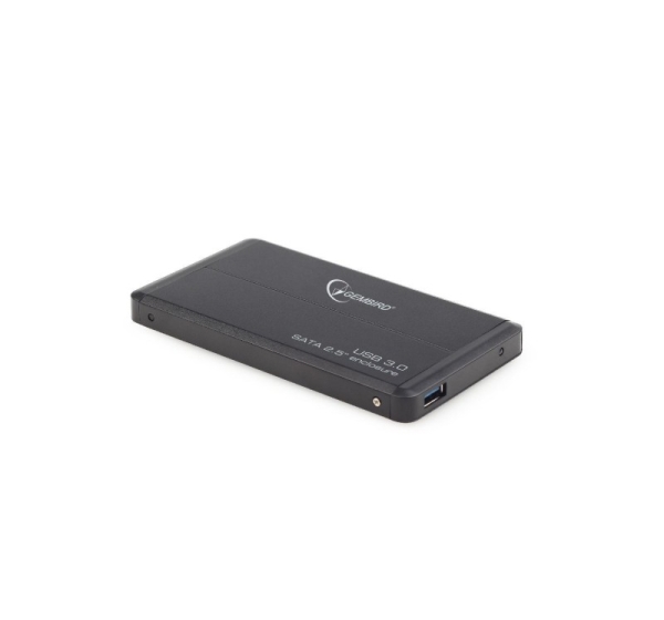 Gembird EE2-U3S-2 storage drive enclosure HDD enclosure Black 2.5"