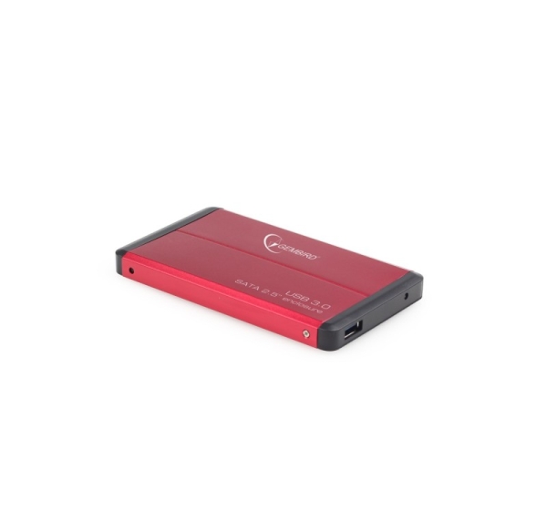 Gembird EE2-U3S-2-R storage drive enclosure 2.5" HDD enclosure Red