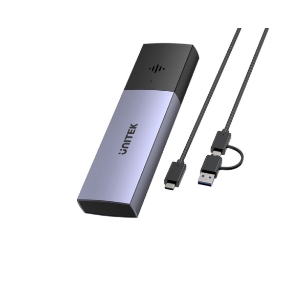 UNITEK PCIe M.2 SSD Enclosure 10 Gbps with Localisation