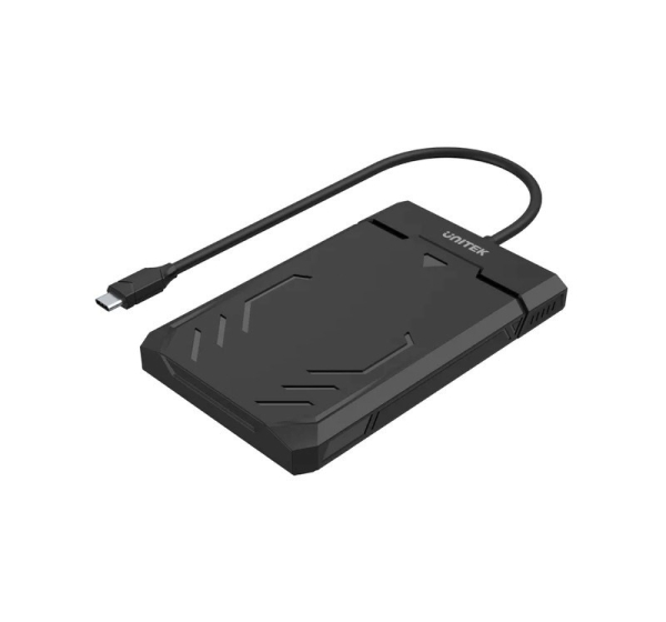 Unitek Y-3036A - DiskGuard Raiden 2.5" USB-C to SATA III 2.5” HDD/SSD Hard Disk Enclosure