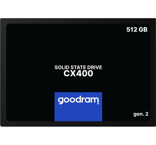 Goodram CX400 gen.2 2.5" 512 GB Serial ATA III 3D TLC NAND
