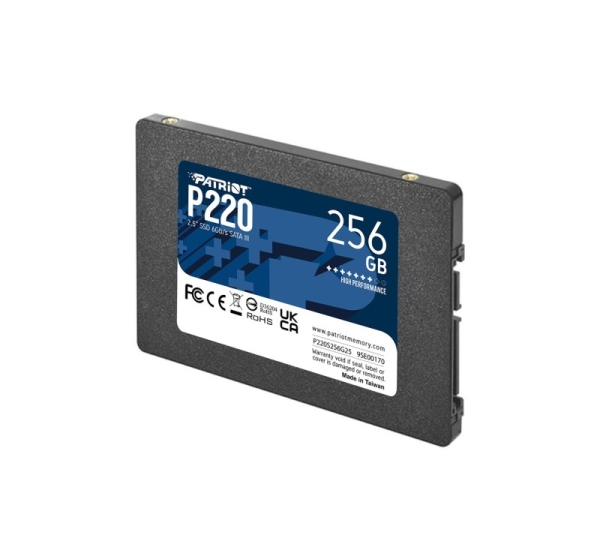 Patriot Memory P220 256GB 2.5" Serial ATA III