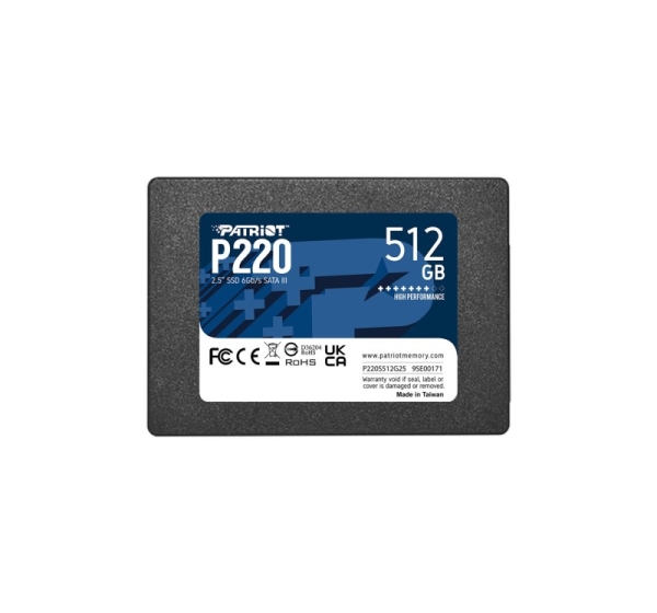 Patriot Memory P220 512GB 2.5" Serial ATA III