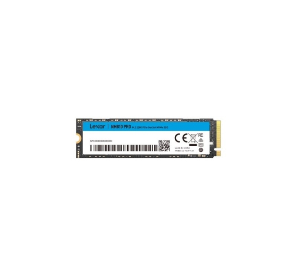 Lexar NM610 PRO 500 GB M.2 PCI Express 3.0 NVMe