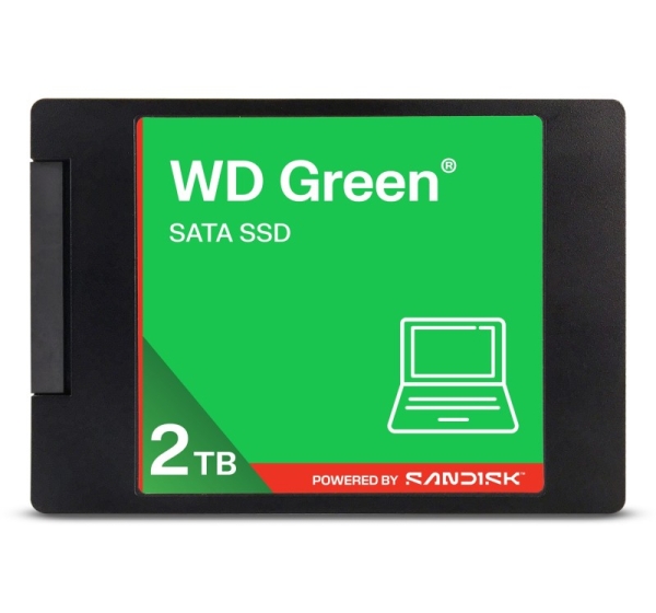 Western Digital Green WD ™ SATA SSD 2,5"/7 mm POWERED BY SANDISK 2 TB