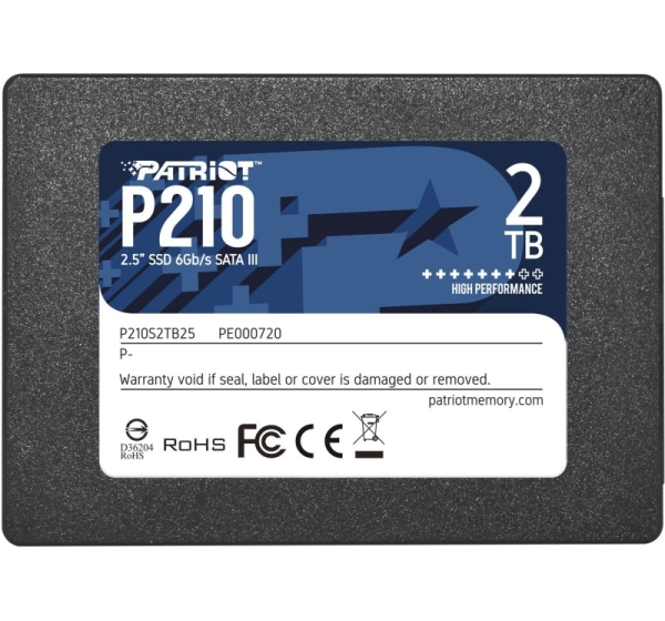 Patriot Memory P210 2.5" 2000 GB Serial ATA III