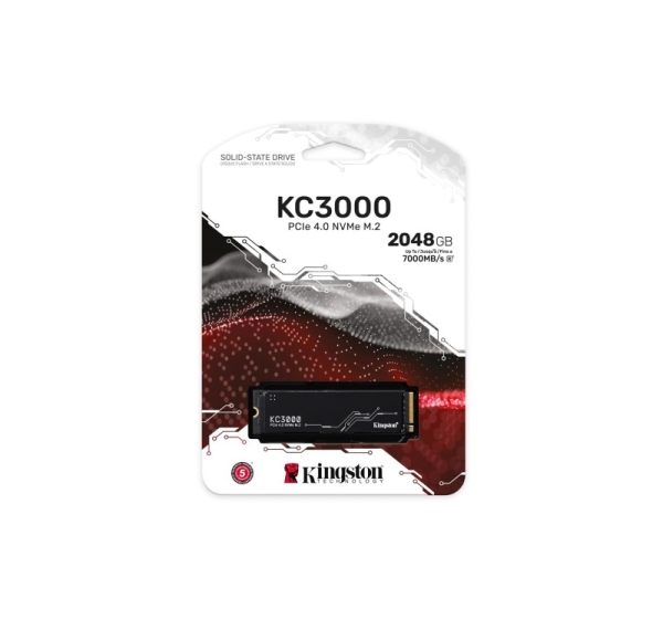 Kingston Technology 2048G KC3000 M.2 2280 NVMe SSD