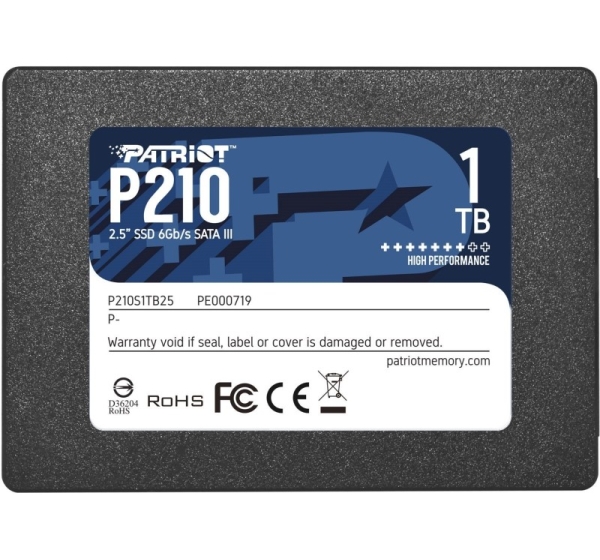 Patriot Memory P210 2.5" 1000 GB Serial ATA III