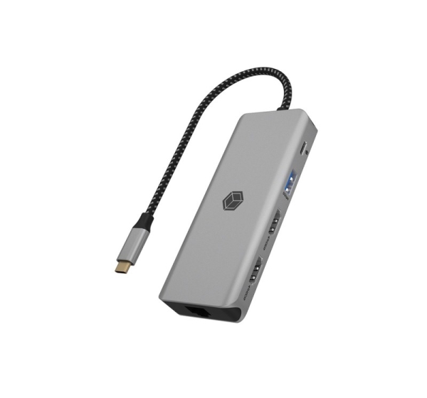 ICY BOX Docking Station 9-in-1 Portable USB