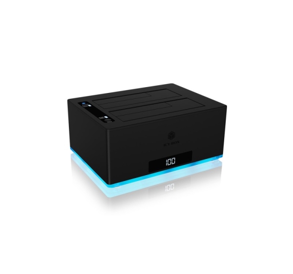 ICY BOX IB-127CL-U3 USB 3.2 Gen 1 (3.1 Gen 1) Type-B Black