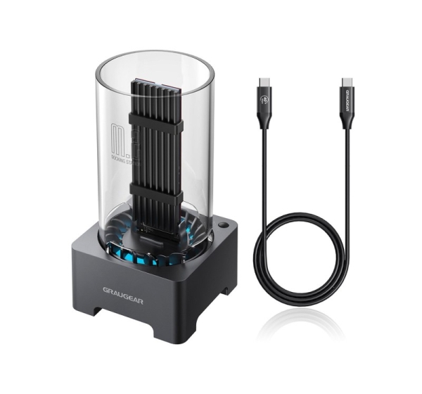 Docking Station GRAUGEAR USB 4.0 for M.2 PCIe NVMe