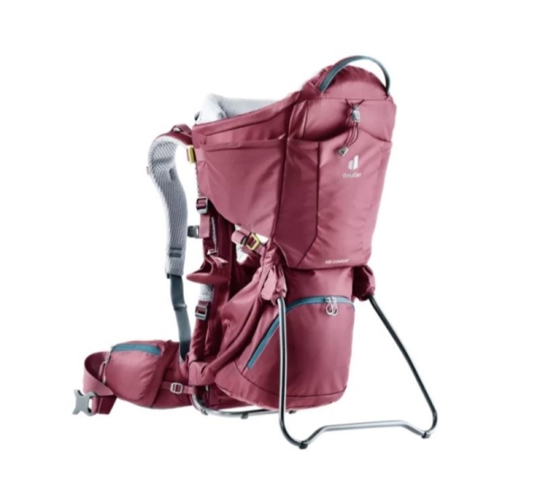 Deuter Kid Comfort Baby carrier backpack Polyamide Red