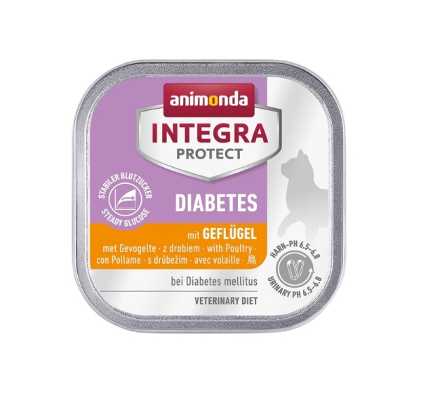 ANIMONDA Integra Protect Diabetes Chicken - wet cat food - 100g