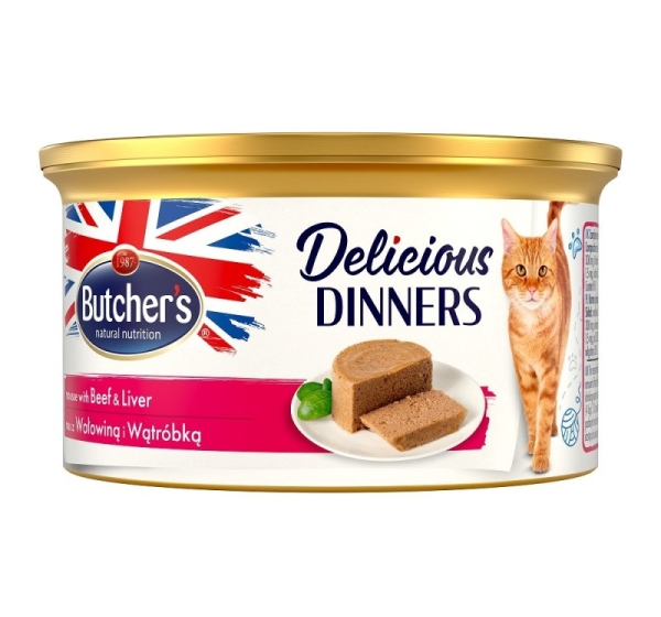 BUTCHER'S Classic Delicious Dinners Beef with liver