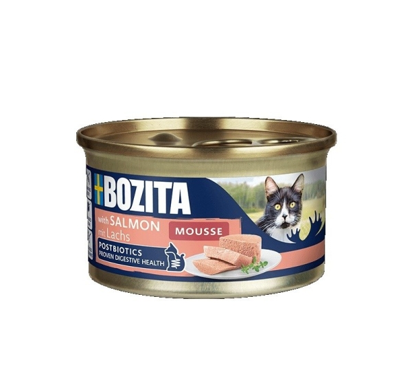 BOZITA Mousse Salmon - wet cat food - 85g