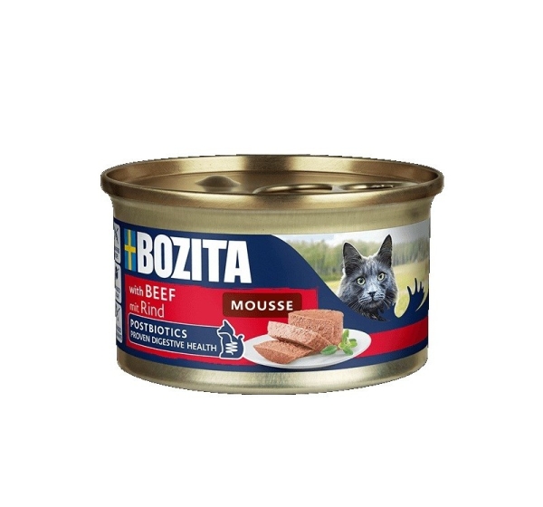 BOZITA Mousse Beef - wet cat food - 85g